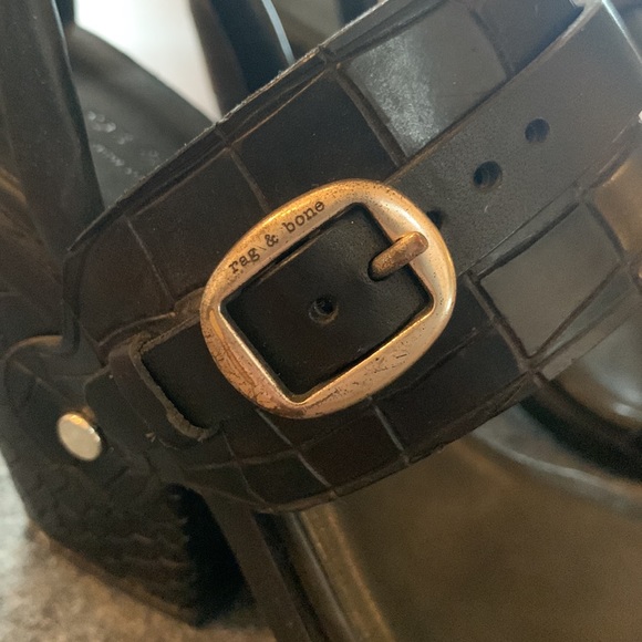 RAG & BONE OPEN TOE GLADIATOR HEELS 🖤 - Picture 5 of 11